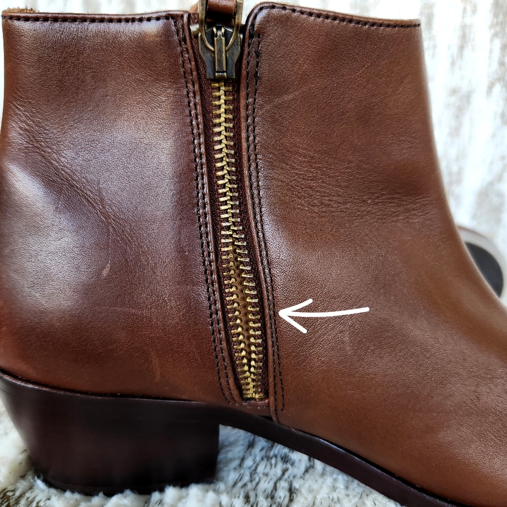Thursday Boot Company "Downtown" Ankle Boot Amaretto Brown | Women's Size 9.5 - Picture 13 of 16